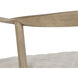 Jeremy Weathered Oak / Dove Cream Dining Armchair